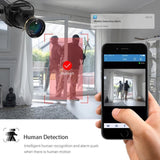 Vanxse 4MP Ultra HD 5-50mm Zoom Lens PoE Network Camcorder, BX550