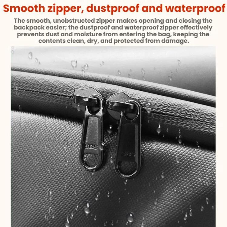 DIY Pattern Backpack With Illuminated LED Display Waterproof Schoolbag