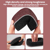 5pcs /Set Household Rust Remover Pot Cleaner Black Grime Diamond Abrasive Sponge Brush, 5pcs /Set
