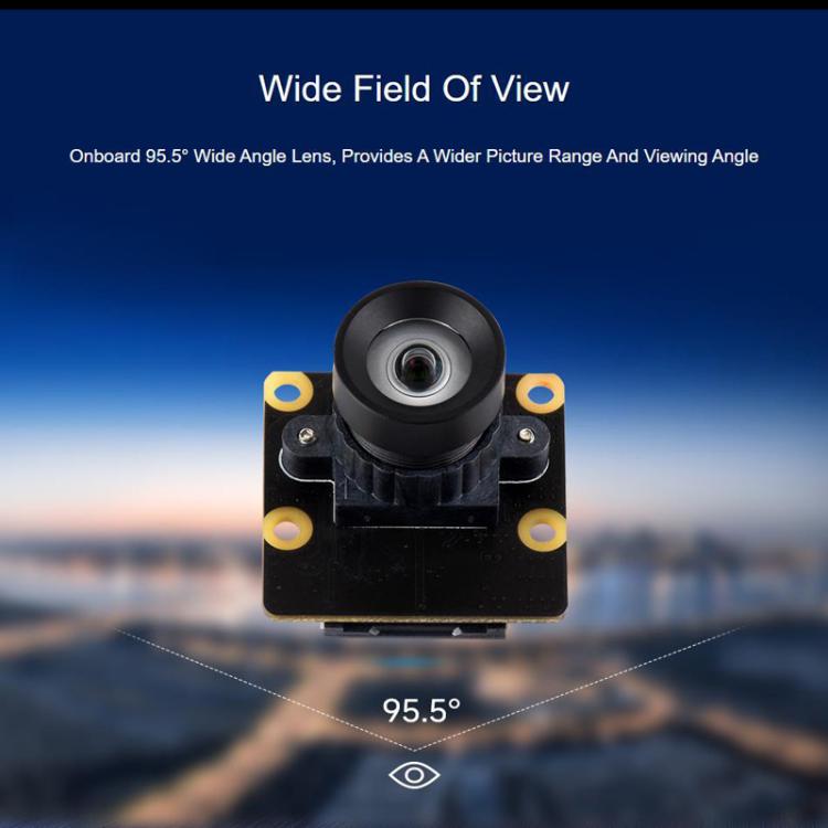 1.38 MP B/W Global Shutter Camera Module 95.5 Degree Wide Angle Support 1280×1080 120fps, 32175