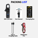 FNIRSI Fully Automatic Intelligent Current Clamp Multimeter, DMC-100