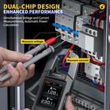 FNIRSI Fully Automatic Intelligent Current Clamp Multimeter, DMC-100