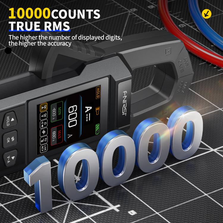 FNIRSI Fully Automatic Intelligent Current Clamp Multimeter, DMC-100