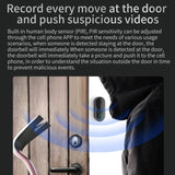 Smart Night Vision WiFi Wireless Voice Intercom Monitoring Video Doorbell