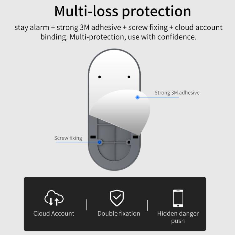 Smart Night Vision WiFi Wireless Voice Intercom Monitoring Video Doorbell