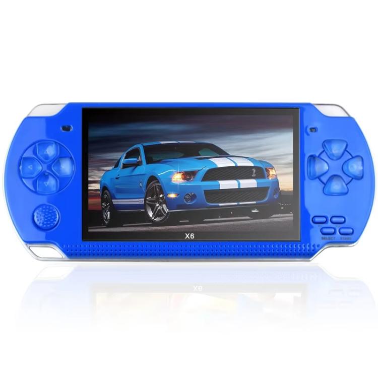X6 Pocket Gaming Console 4.3 Inch HD Gaming Handheld, 8G With Camera, 32G No Camera