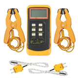 Dual-channel Temperature Clamp Contact Industrial Thermometer