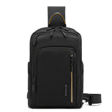 BANGE BG-7868 Men Casual Travel Chest Pack Versatile Crossbody Shoulder Bag