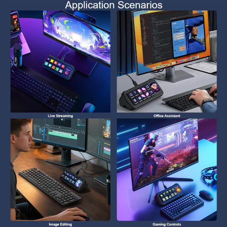 WAVESHARE MK10 Multi-Functional AI Voice Control Panel, 32329