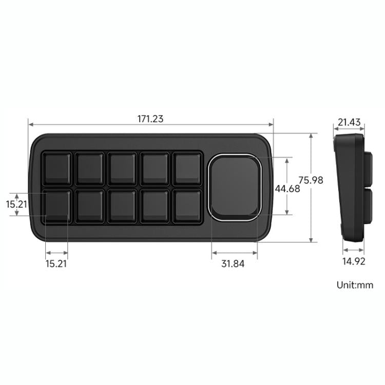 WAVESHARE MK10 Multi-Functional AI Voice Control Panel, 32329
