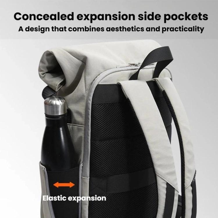 BANGE BG-8109 Casual Student Backpack Large-Capacity Lightweight Rolltop Backpack