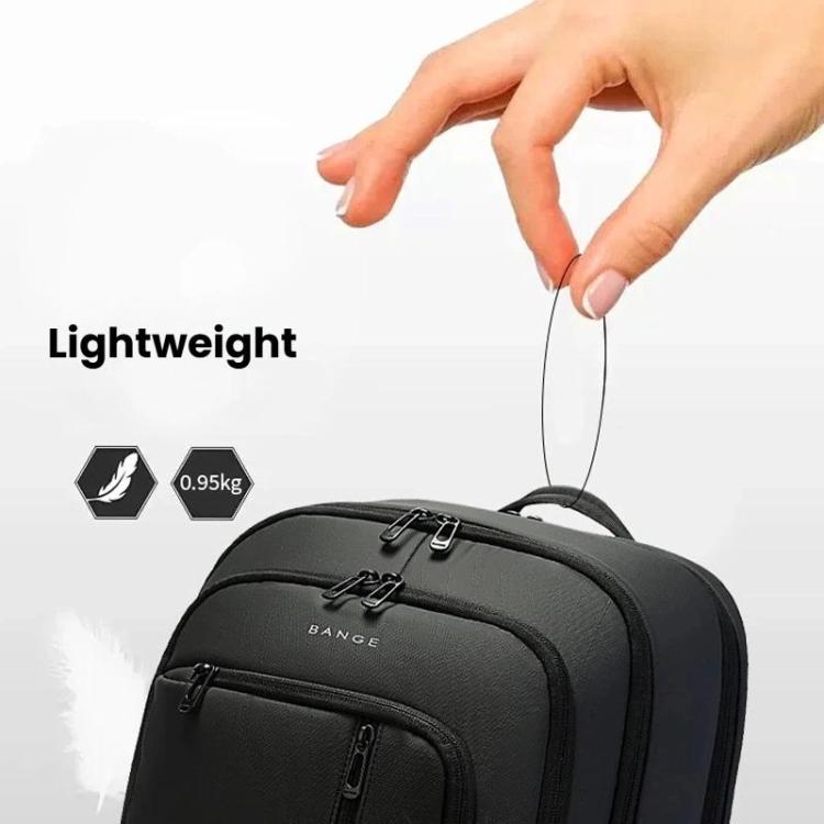 BANGE BG-3076 Men Large-Capacity Travel Backpack Multi-Compartment Laptop Backpack