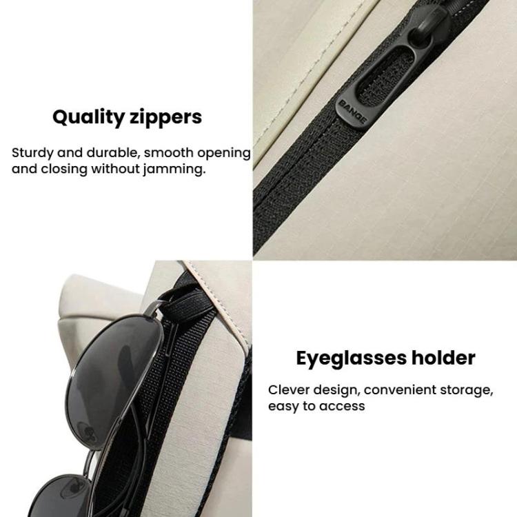 BANGE BG-3115 Business Commute Backpack Large-Capacity Lightweight Student Schoolbag