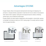 WAVESHARE ESP32-S3 1.54 Inch Ink Screen E-Paper AIoT Development Board, With Li-ion Battery, 32299