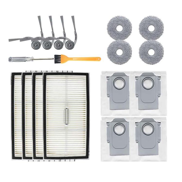 Replacement Parts Kit for Roborock G30 U/G20S Ultra/P20 Ultra/P20 Plus/Saros 10R Robot Vacuum Accessories, 14 In 1, 27 In 1, 41 In 1