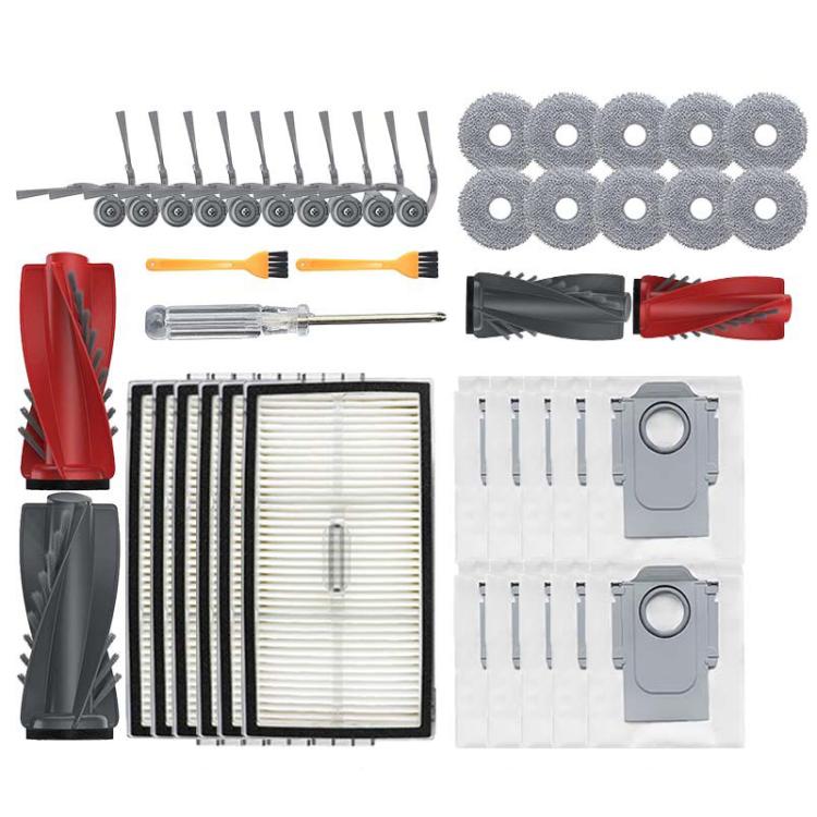 Replacement Parts Kit for Roborock G30 U/G20S Ultra/P20 Ultra/P20 Plus/Saros 10R Robot Vacuum Accessories, 14 In 1, 27 In 1, 41 In 1
