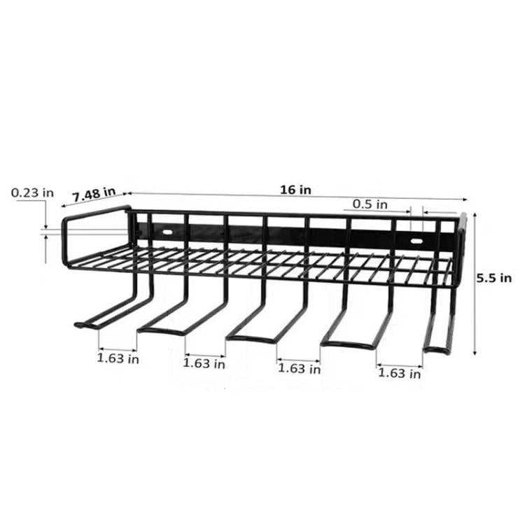 Drill Screwdriver Tool Storage Rack Wall-Mounted Tool Storage Shelf, Single, Double, Entire, B-Single