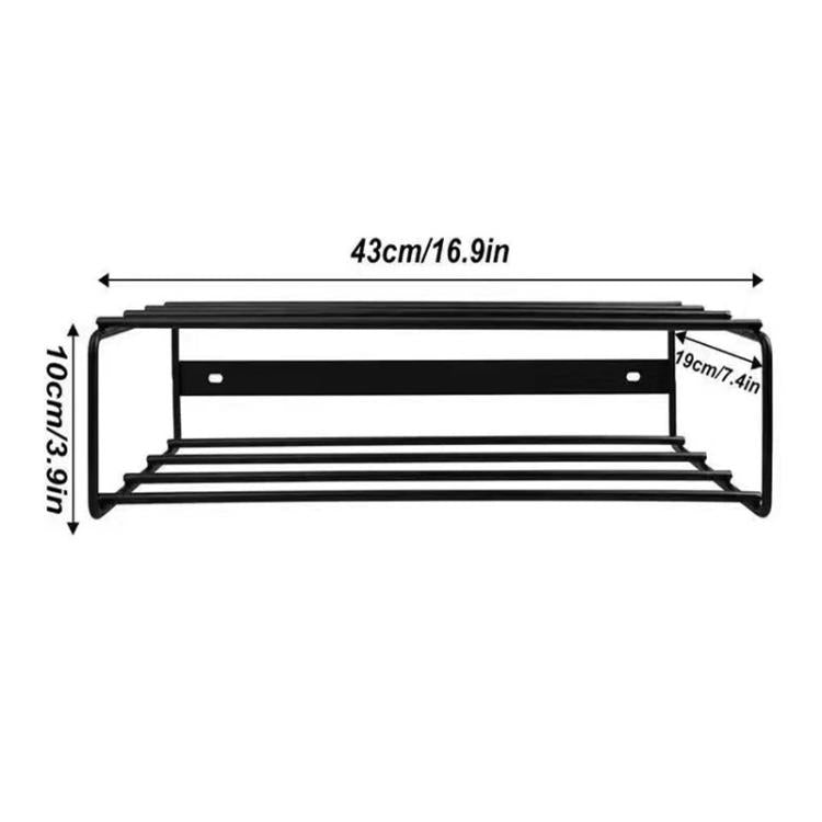 Drill Screwdriver Tool Storage Rack Wall-Mounted Tool Storage Shelf, Single, Double, Entire, B-Single