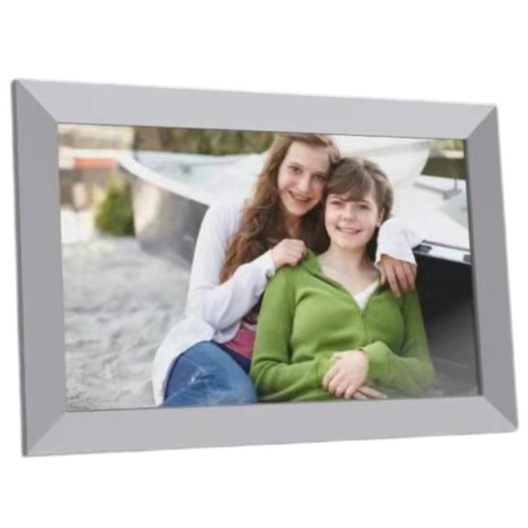 10.1 inch WiFi Touch Digital Photo Frame Landscape/Portrait Standing Photo Transfer Smart Display White