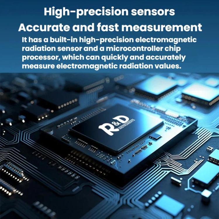 R&D INSTRUMEMTS RD630 3 In 1 Electric Field Magnetic Field RF Detector Electromagnetic Radiation Tester, RD630
