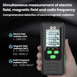 R&D INSTRUMEMTS RD630 3 In 1 Electric Field Magnetic Field RF Detector Electromagnetic Radiation Tester, RD630