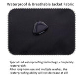 Waterproof Oil-Resistant Apron with Fork & Knife Print Unisex Adjustable Cooking Smock