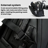 BANGE FW-225 Large-Capacity Water-Repellent Travel Backpack Outdoor Lightweight Shock-Absorbing Backpack, FW-225