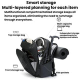 BANGE FW-225 Large-Capacity Water-Repellent Travel Backpack Outdoor Lightweight Shock-Absorbing Backpack, FW-225
