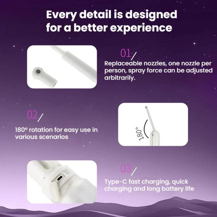 SB-9515F1 Smart Electric Bidet Sprayer Portable Feminine Hygiene Washer For Perineal Posterior Cleansing