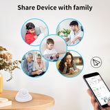 Matter Thread USB-C Power PIR Motion Sensor Smart Home System Compatible With Tuya App Remote Control, PIR Motion Sensor