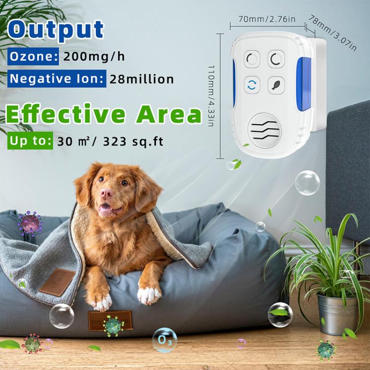 Formaldehyde Removal Sterilization Disinfection Negative Ion Air Purifier, US Plug, EU Plug