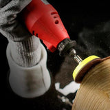 1 Inch Flocked Sandpaper Sheets Sanding Disc Pad 3.175mm Round Shank Polishing Kit For Metal & Jade Polishing, 102pcs