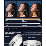 VRIG Magnetic Extendable Phone Fill Light With Mirror Foldable 2-In-1 Selfie Light Converts To Stand, 3 Color Temperatures