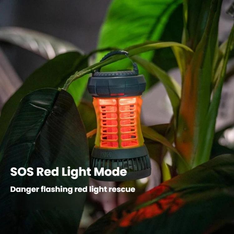 SB-6802 Multi-Functional Waterproof Lighting Fan Mosquito Killer Lamp Portable Hanging Mosquito Repellent, SB-6802