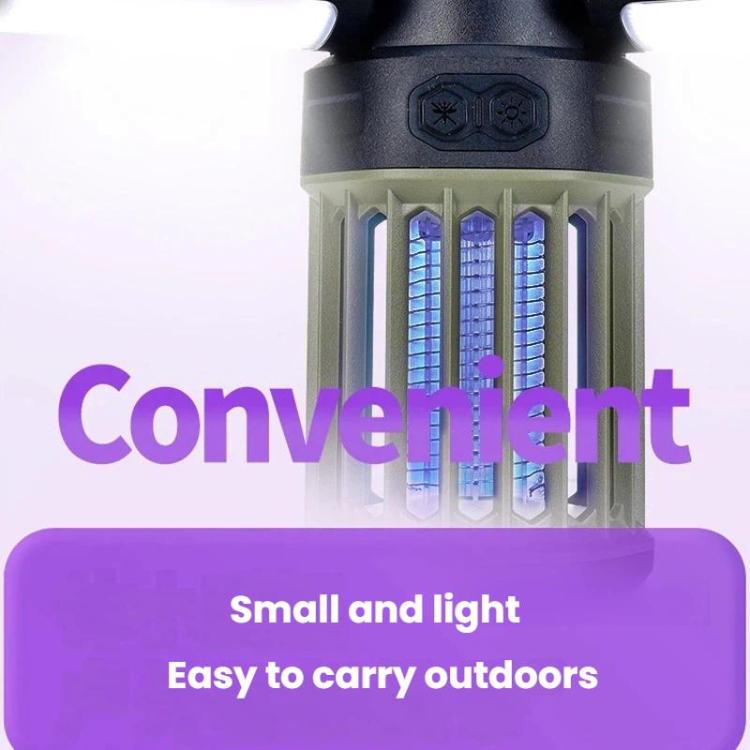 SB-6532 Foldable Lighting Mosquito Killer Lamp With Hook IPX6 Waterproof Portable Outdoor Mosquito Repellent, SB-6532