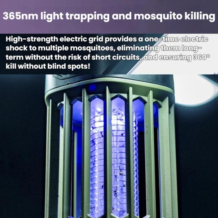 SB-6532 Foldable Lighting Mosquito Killer Lamp With Hook IPX6 Waterproof Portable Outdoor Mosquito Repellent, SB-6532