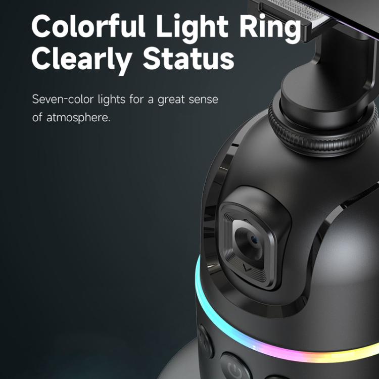 Human Tracking Anti-Shake Gimbal With Status Light Face Recognition Live Streaming Camera Stabilizer, P03