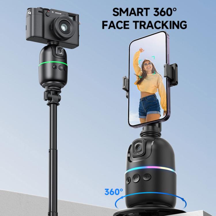Human Tracking Anti-Shake Gimbal With Status Light Face Recognition Live Streaming Camera Stabilizer, P03