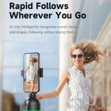 Human Tracking Anti-Shake Gimbal With Status Light Face Recognition Live Streaming Camera Stabilizer, P03