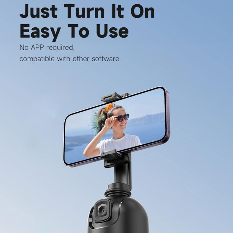 Human Tracking Anti-Shake Gimbal With Status Light Face Recognition Live Streaming Camera Stabilizer, P03