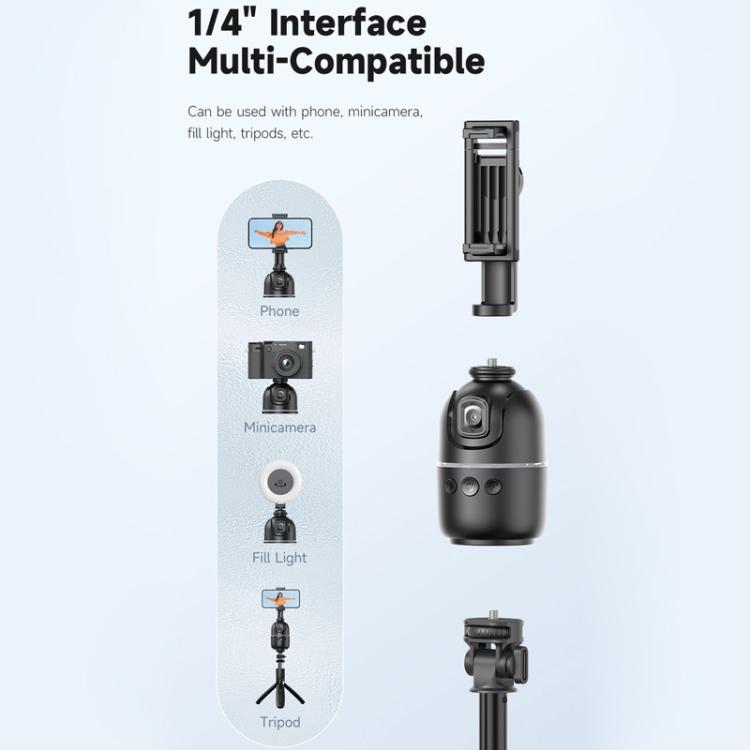 Human Tracking Anti-Shake Gimbal With Status Light Face Recognition Live Streaming Camera Stabilizer, P03