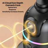 Human Tracking Anti-Shake Gimbal With Status Light Face Recognition Live Streaming Camera Stabilizer, P03