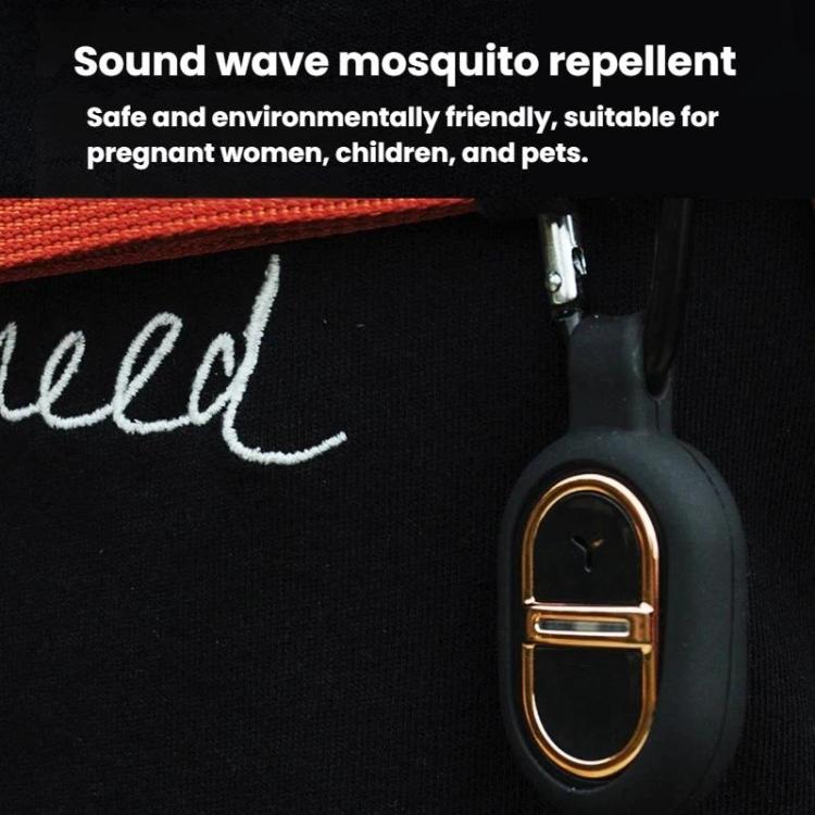 SB-1303B IPX4 Waterproof Ultrasonic Mosquito Repellent Portable Outdoor Mosquito Repeller, Buckle, Watch