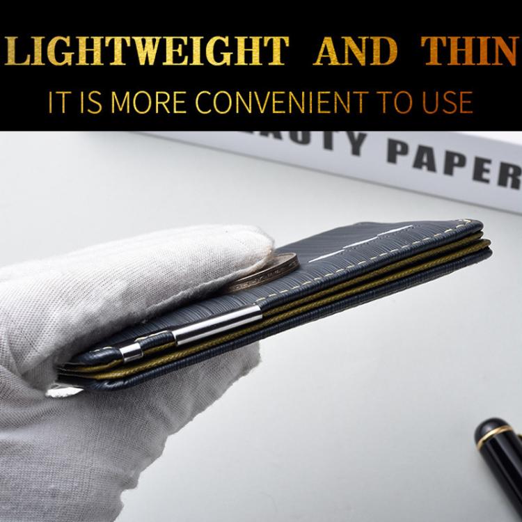 K3325 Men Short Compact Wallet Multi-Card Slot Bifold Card Holder