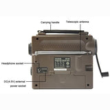 TECSUN GR-88P Portable Hand Crank Emergency Radio With FM/MW/SW