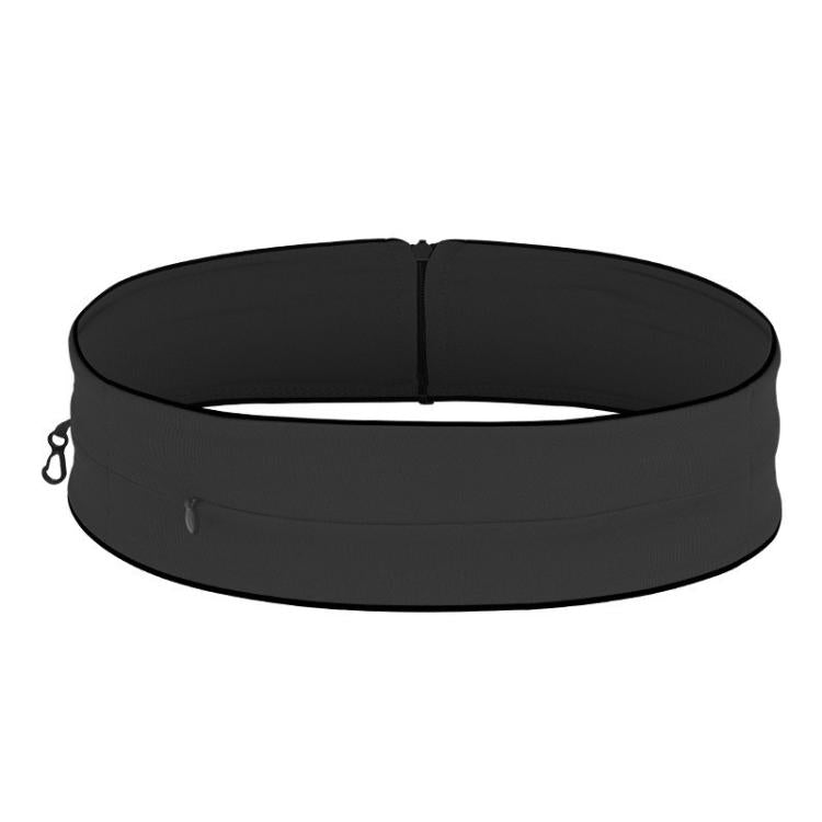 Running Waist Pack Marathon Hydration Belt with 3 Zipper Pockets for Phone up to 7.2 inch, S, M, L, XL