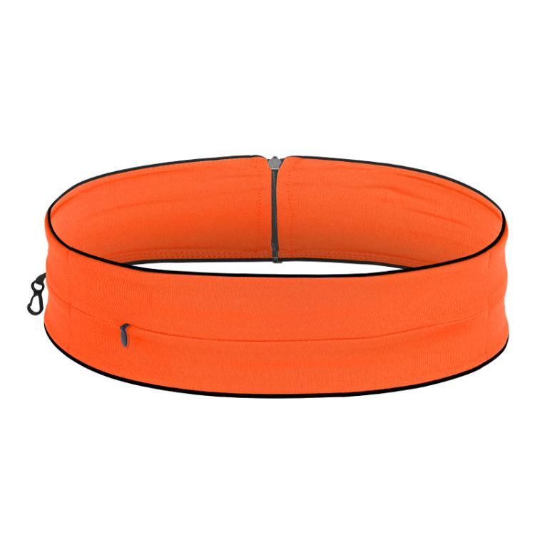 Running Waist Pack Marathon Hydration Belt with 3 Zipper Pockets for Phone up to 7.2 inch, S, M, L, XL