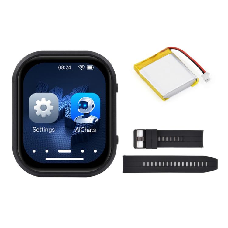 WAVESHARE ESP32-C6 2.06 Inch AMOLED Touch Watch Development Board, 410x502 Pixels, With Lithium Battery, No Lithium Battery With Lithium Battery