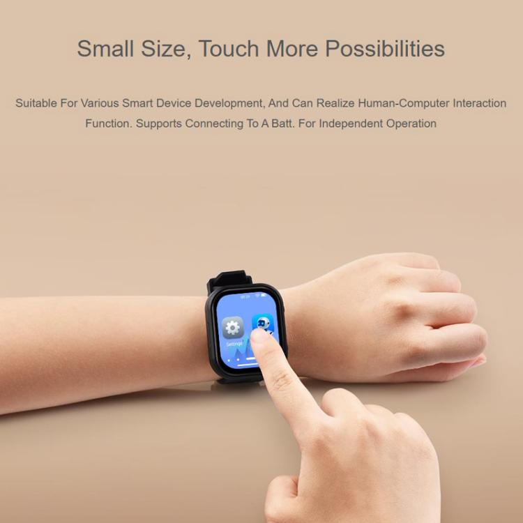 WAVESHARE ESP32-C6 2.06 Inch AMOLED Touch Watch Development Board, 410x502 Pixels, With Lithium Battery, No Lithium Battery