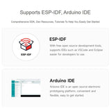 WAVESHARE ESP32-C6 2.06 Inch AMOLED Touch Watch Development Board, 410x502 Pixels, With Lithium Battery, No Lithium Battery